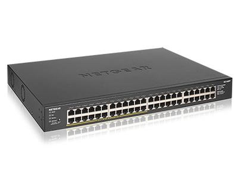 Netgear 48-Port Gigabit Ethernet Unmanaged PoE+ Switch 380W