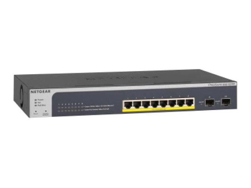 Neatgear GS510TPP-100AJS 8-Port Gigabit Ethernet High-Power PoE+ Smart Switch with 2 Dedicated SFP Ports 190W