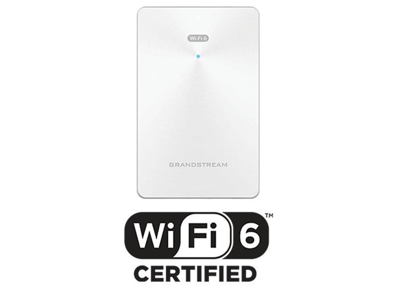 Grandstream 2X2 802.11AX AX3000 WI-FI 6 IN-WALL AP GWN7661E