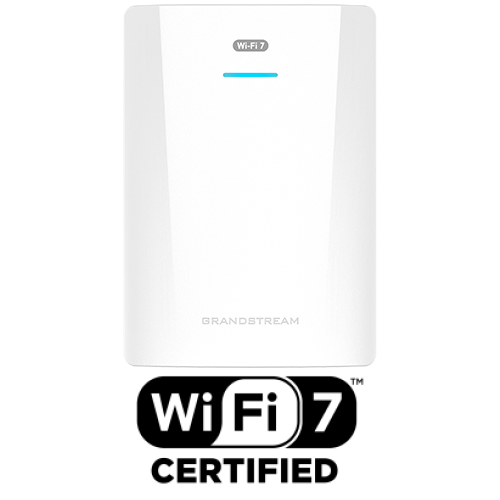 Grandstream GWN7670WM In-Wall Wi-Fi 7 Access Point Dual-Band 2x2 MIMO 2.5GbE PoE+ 256 Clients BLE 5.3 Cloud