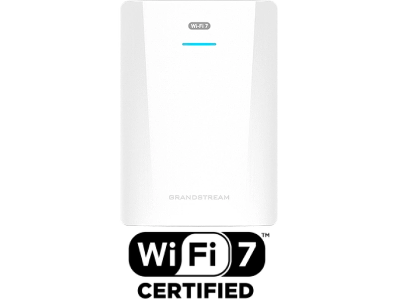 Grandstream GWN7670WM In-Wall Wi-Fi 7 Access Point Dual-Band 2x2 MIMO 2.5GbE PoE+ 256 Clients BLE 5.3 Cloud