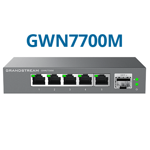 Grandstream GWN7700M 5-Port Unmanaged 2.5 Multi-Gigabit Switch