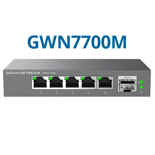 Grandstream GWN7700M 5-Port Unmanaged 2.5 Multi-Gigabit Switch