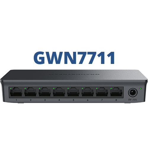 Grandstream GWN7711 Layer 2 Lite Managed Switch 8 X Gige
