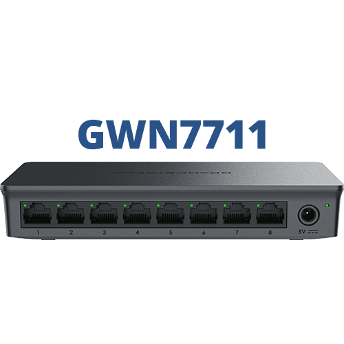 Grandstream GWN7711 Layer 2 Lite Managed Switch 8 X Gige