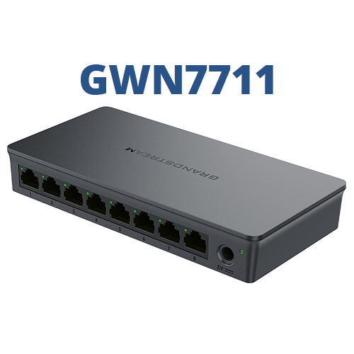Grandstream GWN7711 Layer 2 Lite Managed Switch 8 X Gige