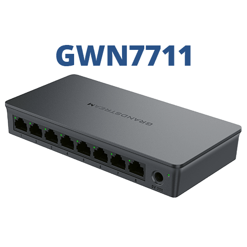 Grandstream GWN7711 Layer 2 Lite Managed Switch 8 X Gige