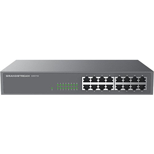 Grandstream GWN7702 16-Port Gigabit Unmanaged Network Switch