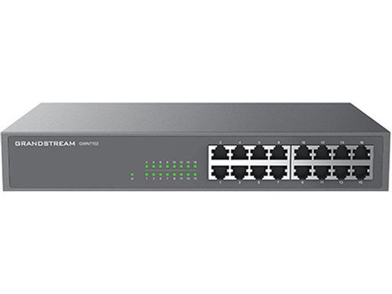 Grandstream GWN7702 16-Port Gigabit Unmanaged Network Switch