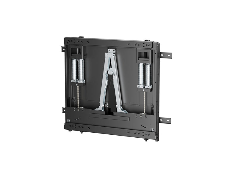 Brateck Manual Height-Adjustable Display Wall Mount for most 75"-90" TVs Weight Capacity: 60~90kg, VESA Compatible: 200x200 up to 800x600 Matte Black