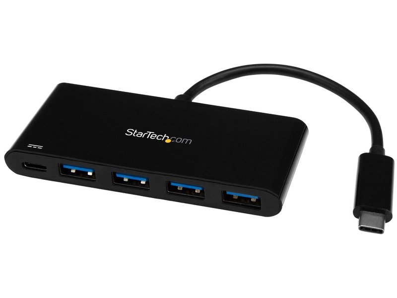 StarTech USB Hub USB Type C External Black