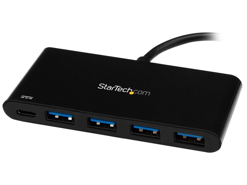 StarTech USB Hub USB Type C External Black