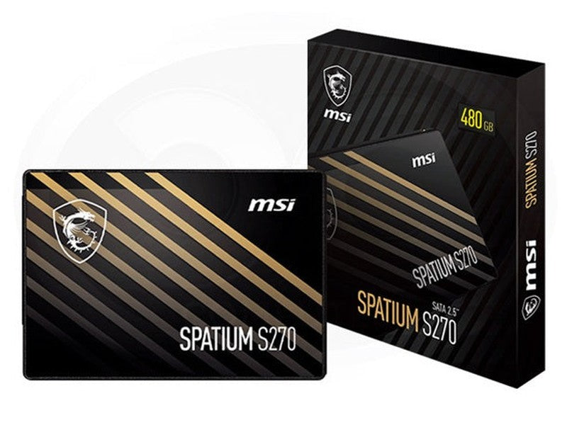 MSI Spatium S270 480GB 2.5" SATA III PHISON S11 3D NAND SSD