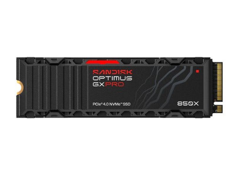 SanDisk Optimus GX PRO 850X 1TB M.2 2280-S3-M NVMe 1.4 PCIe 4.0 SSD with Heatsink