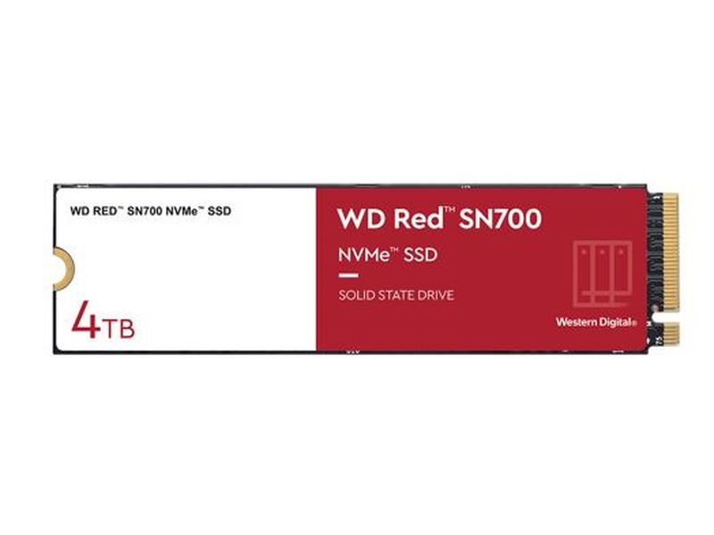 Western Digital 4TB Red SN700 PCIe Gen3x4 M.2 2280 NVMe SSD