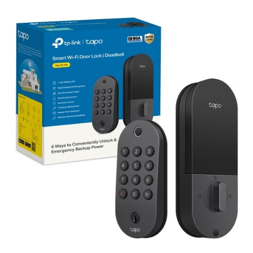 TP-Link Tapo DL105 Smart Wi-Fi Door Lock with Fingerprint Tapo DL105