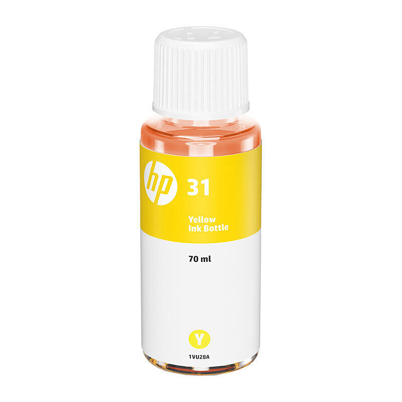 HP 31 70ML Yellow Original Ink Bottle 1VU28AA