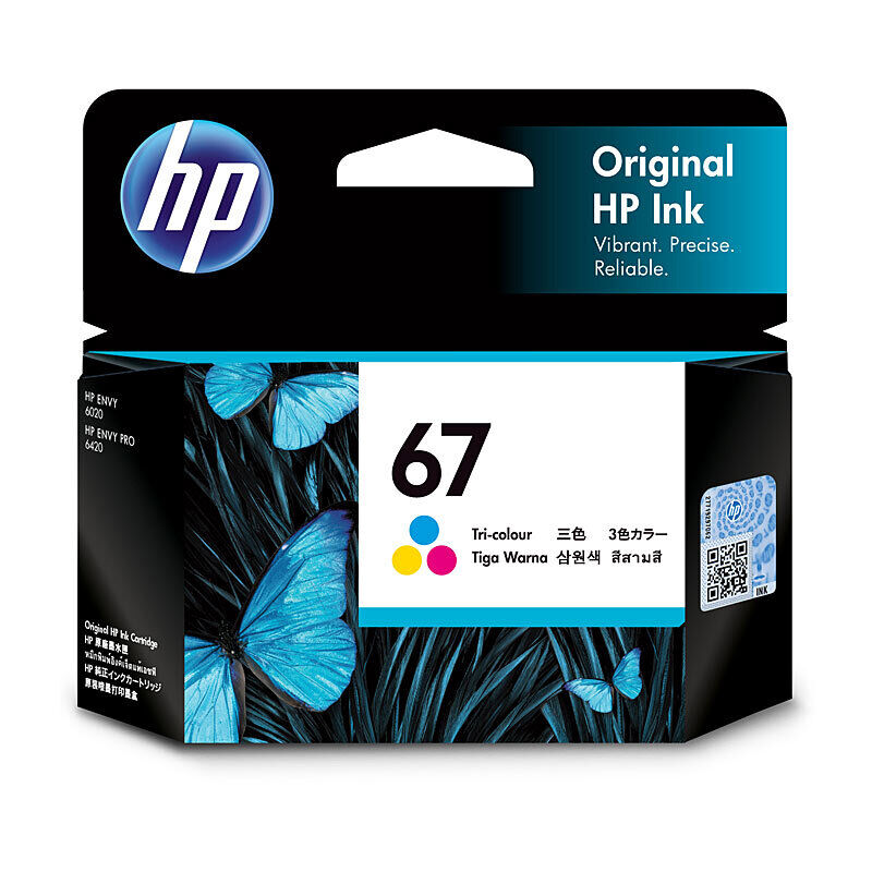 HP 67 Tri-color Original Ink Cartridge 3YM55AA