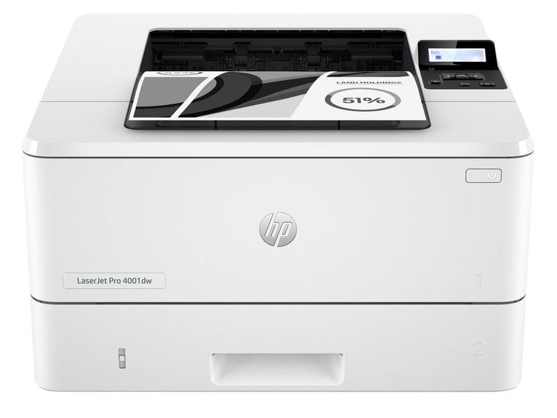 HP LaserJet Pro 4001 4001dw Desktop Wireless Laser Printer Monochrome