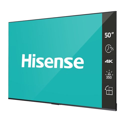 Hisense 50DP30FE 50" 4K UHD 350 nits 16/7 Digital Signage Display