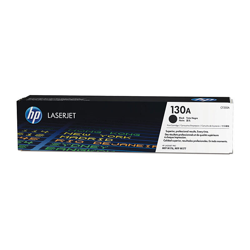 HP 130A Cyan LaserJet Toner Cartridge-M153/M176/M177 (CF351A)