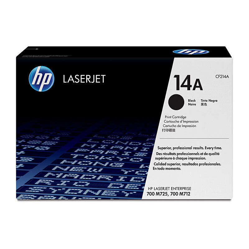 HP 14A Black LaserJet Toner Cartridge CF214A