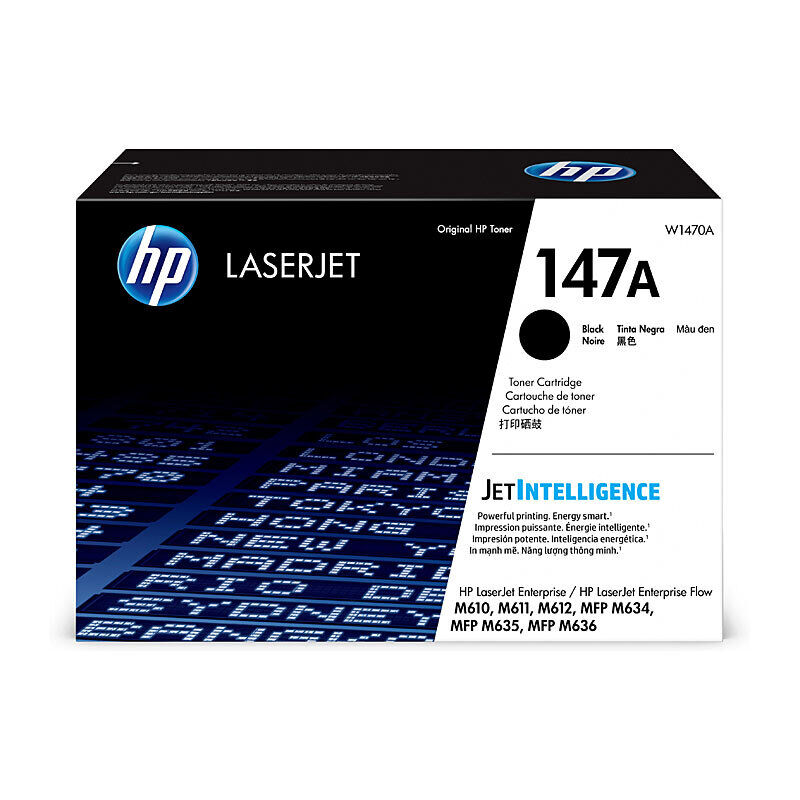 HP 147A Black Original LaserJet Toner Cartridge W1470A
