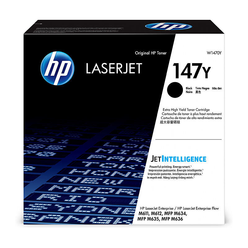 HP 147Y Black Extra High Yield Original LaserJet Toner Cartridge W1470Y
