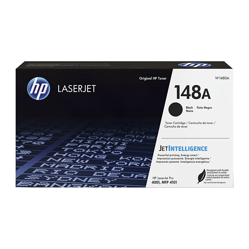 HP 148A Black Original LaserJet Toner Cartridge W1480A