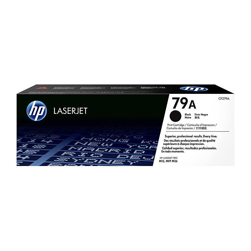 HP 79A Black LaserJet Toner Cartridge (CF279A)