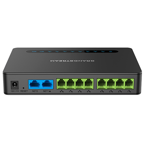Grandstream HT818V2 8 Fxs 2 Gige Nat Router