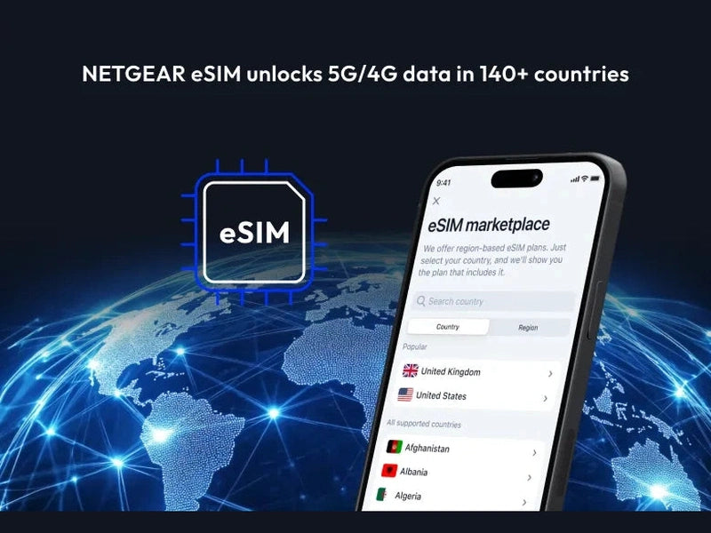 Netgear Nighthawk 5G M7 Mobile WiFi Hotspot Router with eSIM