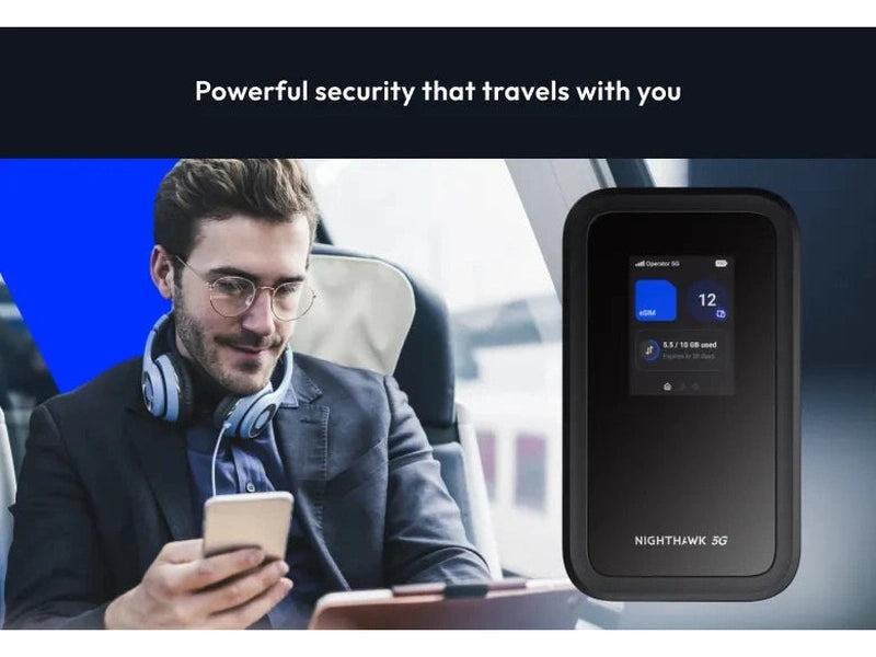 Netgear Nighthawk 5G M7 Mobile WiFi Hotspot Router with eSIM
