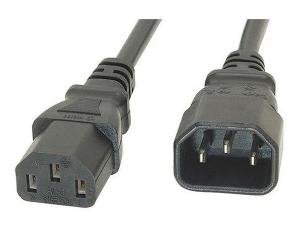 0.5mtr Power Extension Cable IEC-C13(F) - IEC-C14(M) - IEC-MF-.5