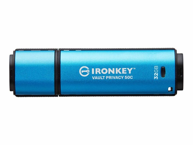 Kingston IronKey Vault Privacy 50 Encrypted USB-C FIPS197 32GB