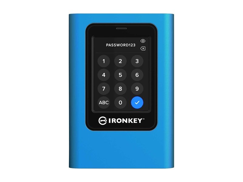 Kingston IronKey Vault Privacy 80 Encrypted External SSD FIPS 197 3840GB