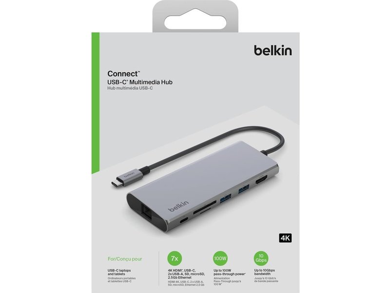 Belkin 7 Port 4K USB-C Hub