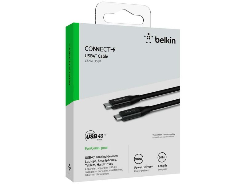 Belkin USB 4.0 USB-C to USB-C Cable