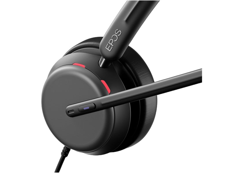 EPOS IMPACT 860T Stereo Headset for PTE USB-C/A Wired On-Ear - Teams Certified