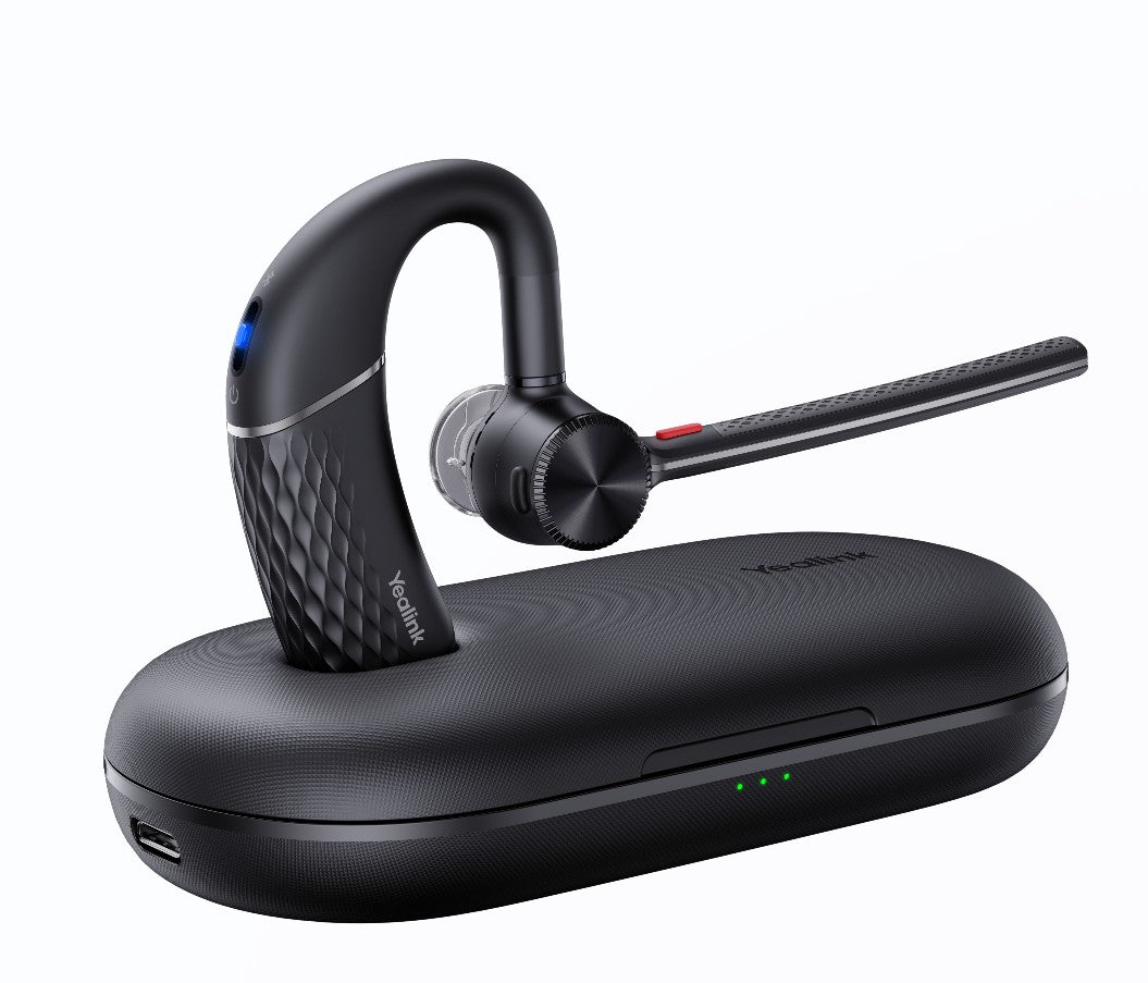 Yealink BH71-Pro MS Mono BT Headset with Charge Case, BT51 Dongle, Mobile/PC, USB-C/A Adapter