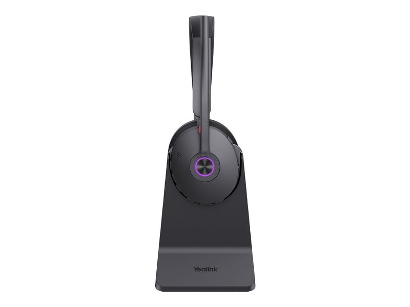 Yealink Wireless BH74 UC Stereo BT ANC Headset, Charge Stand, BT51, Black, C to A Adapter