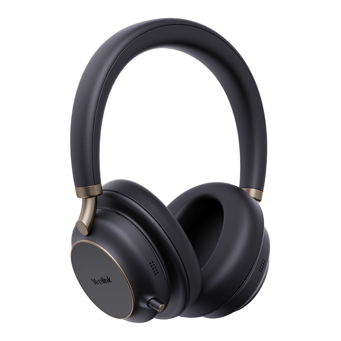Yealink Wireless BH76 Plus MS ANC Stereo Headset, Black, USB-C Native, C to A Dongle