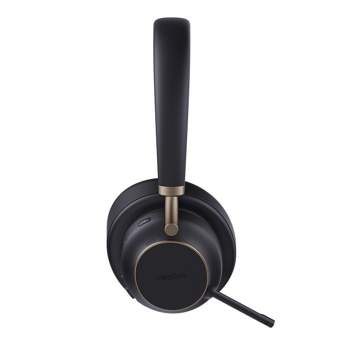 Yealink Wireless BH76 Plus MS ANC Stereo Headset, Black, USB-C Native, C to A Dongle