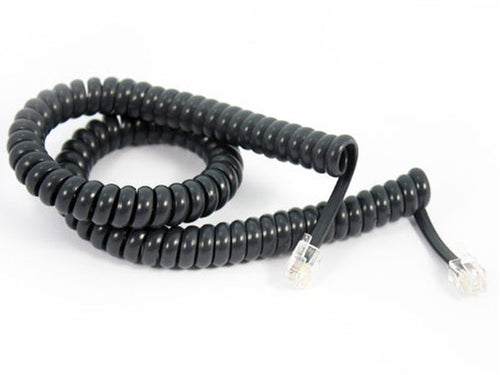 Yealink CAB-T27/9 Spiral Curly Cable for Handset T27 and T29, RJ9 (4P4C) port for both the handset and the headset SPC-2.5M