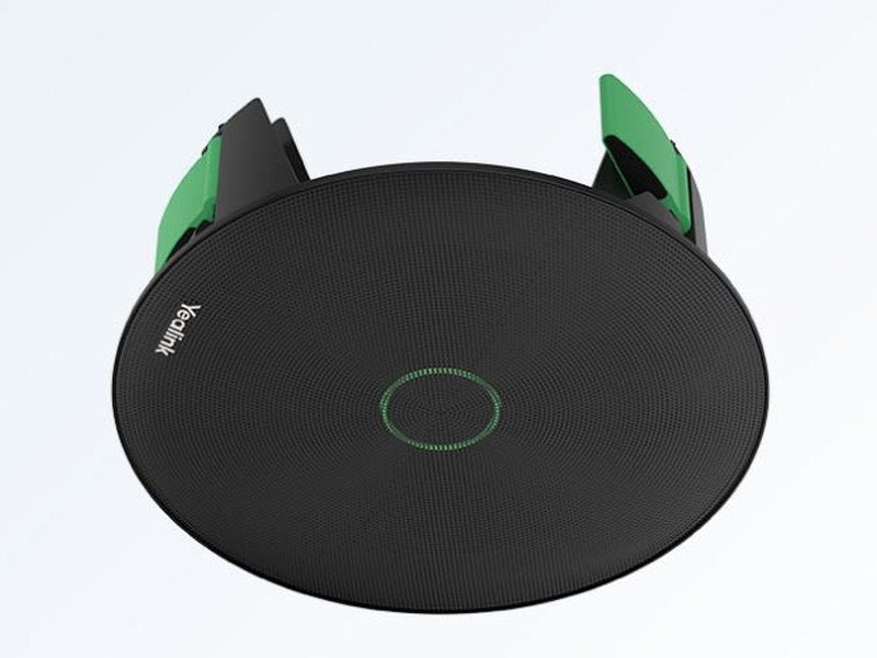 Yealink CM20 AI-Powered Beamforming Ceiling Microphone, Crystal Clear, High Fidelity, Microsoft Teams Certified, Deploy for Multiple Spaces
