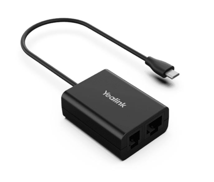 Yealink (EHS40) Wireless Headset Adapter Suits Plantronics/Jabra/Sennheiser Headsets, Suits T43U, T46U, T48U