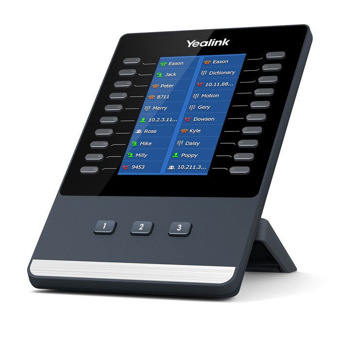 Yealink (EXP43) Color Expansion Module for Yealink T43U/T46U/T48U IP phones, Large 4.3-Inch Color-Screen LCD, Color Expansion Module, High Expansibility