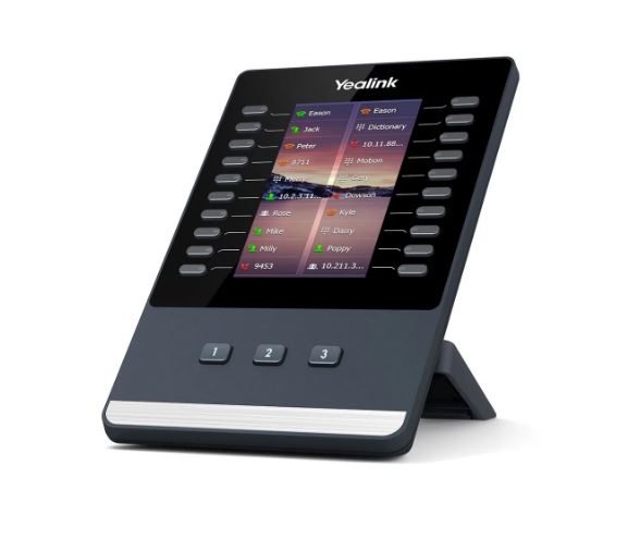 Yealink (EXP43) Color Expansion Module for Yealink T43U/T46U/T48U IP phones, Large 4.3-Inch Color-Screen LCD, Color Expansion Module, High Expansibility