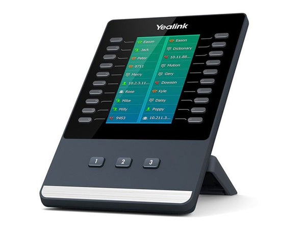 Yealink (EXP50) Colour-screen Expansion Module for Yealink T5 Series IP phones, Yealink T53/T53W/T54W/T57W/T58A, T56A/ T58A/MP56/MP58/MP58-WH