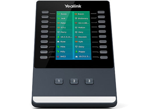 Yealink (EXP50) Colour-screen Expansion Module for Yealink T5 Series IP phones, Yealink T53/T53W/T54W/T57W/T58A, T56A/ T58A/MP56/MP58/MP58-WH